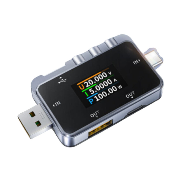 Cargue la imagen en el visor de la galería, [FNAC-28] FNIRSI 2 IN 1 Type-C USB Tester Digital Voltmeter Ammeter Amperimetor Voltage Current Meter Power Bank Charger Measure - Polar Tech Australia
