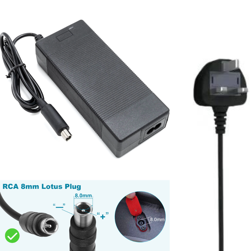 Load image into Gallery viewer, [48V-54.6V/3A][Lotus Plug] Universal Electric Scooter Replacement Charger - Polar Tech Australia
