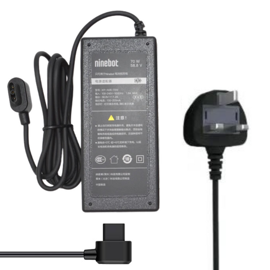 [70W/58.8V-1.2A][Flat Square] Segway Ninebot Scooter S Plus Z6 Z8 Z10 Replacement Charger - Polar Tech Australia