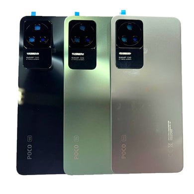 [With Camera Lens] XIAOMI Poco F4 - Back Rear Battery Glass Panel Cover - Polar Tech Australia