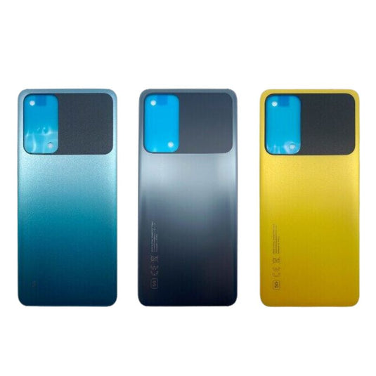 [No Camera Lens] XIAOMI Poco M4 Pro 5G - Back Rear Battery Glass Panel Cover - Polar Tech Australia