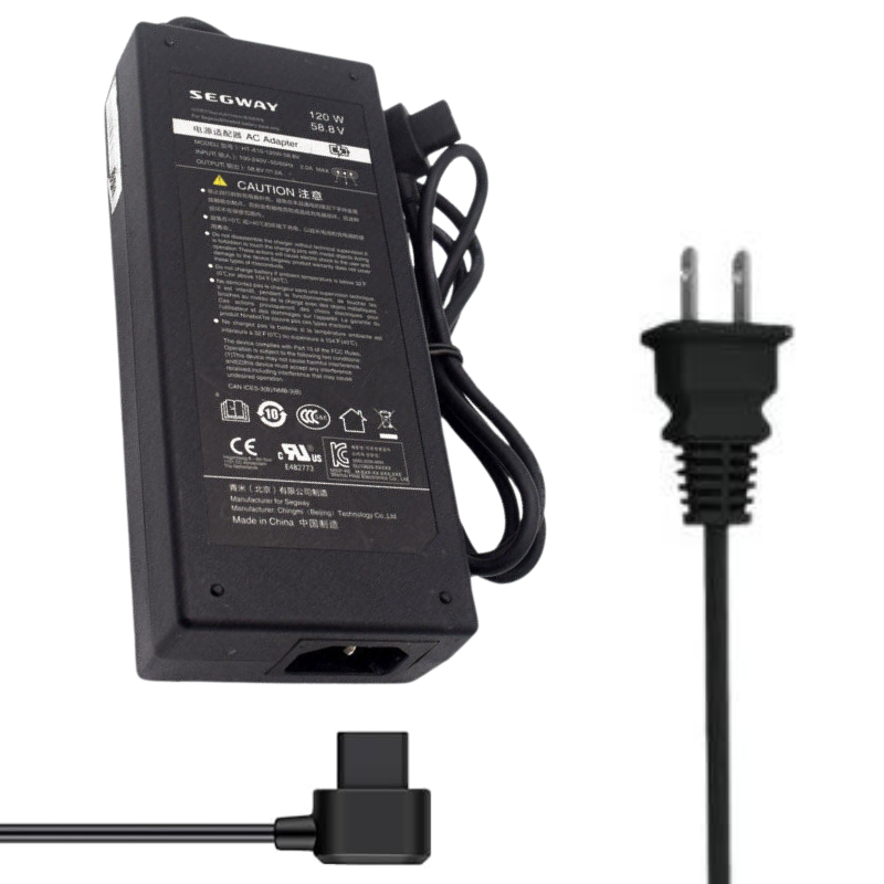 Chargez l&#39;image dans la visionneuse de la galerie, [120W/58.8V-2A][Flat Square] Segway Ninebot One Z10 Replacement Charger - Polar Tech Australia
