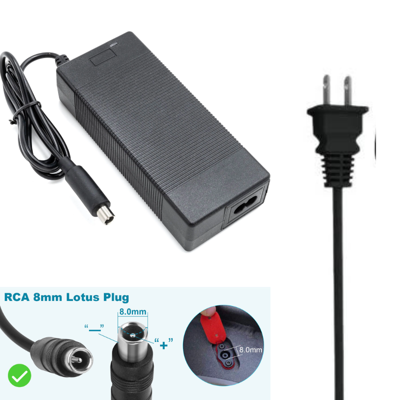 Load image into Gallery viewer, [48V-54.6V/3A][Lotus Plug] Universal Electric Scooter Replacement Charger - Polar Tech Australia
