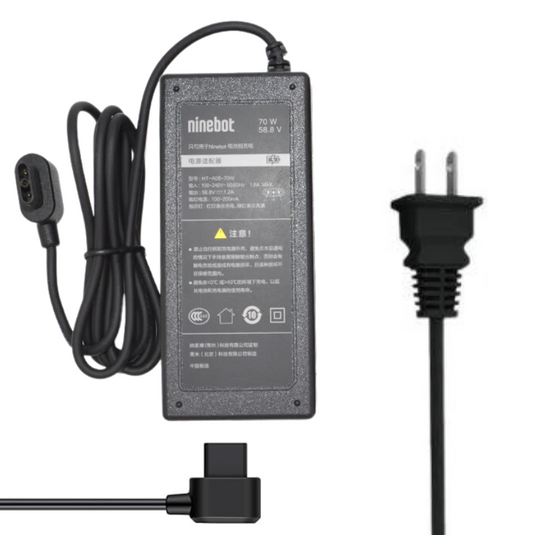 [70W/58.8V-1.2A][Flat Square] Segway Ninebot Scooter S Plus Z6 Z8 Z10 Replacement Charger - Polar Tech Australia