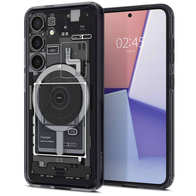 Load image into Gallery viewer, Samsung Galaxy S24/S24 Plus/S24 Ultra Spigen Air Cushion Hybrid Zero One Designed  (MagFit) Case - Polar Tech Australia
