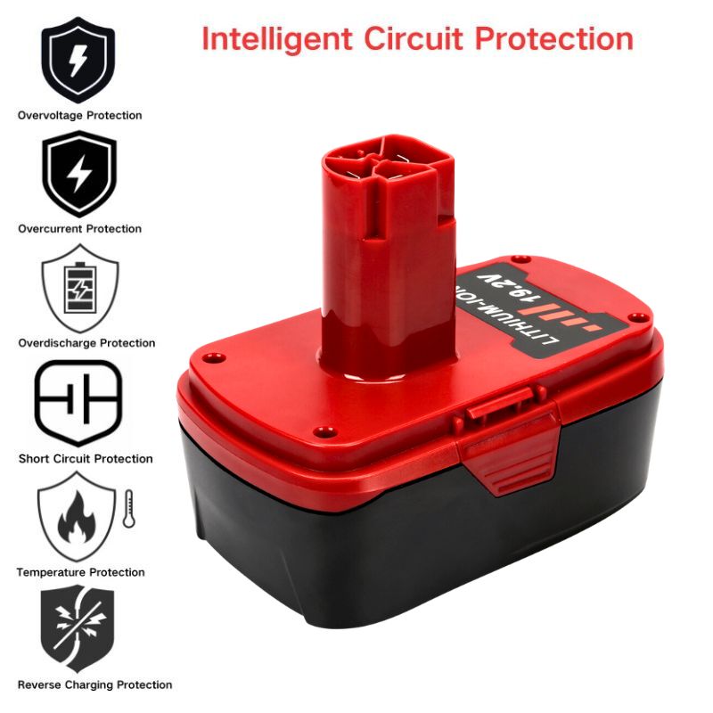Cargue la imagen en el visor de la galería, [315.115410] Craftsman 10126 / 11541 / 11543 19.2V - Replacement Electrical Tool Li-ion Battery - Polar Tech Australia
