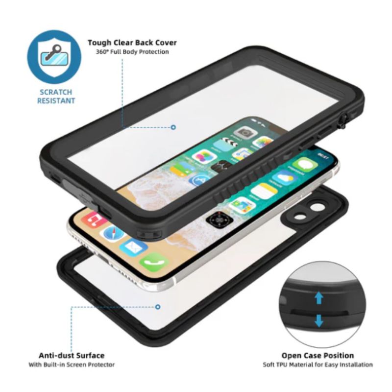 Load image into Gallery viewer, [FS Series] Apple iPhone XR - Redpepper Full Covered Waterproof Heavy Duty Tough Armor Case - Polar Tech Australia
