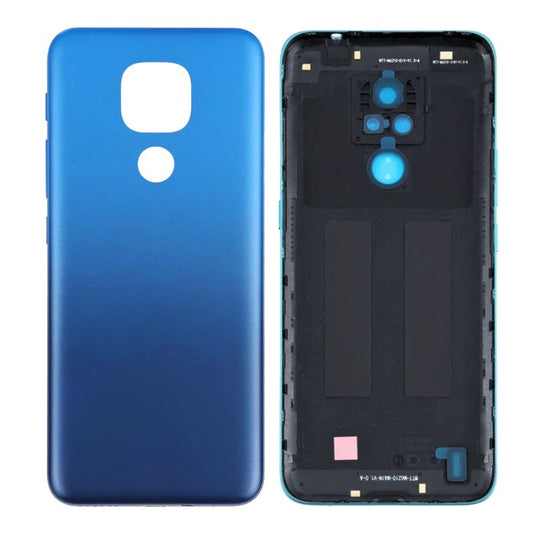 [No Camera Lens] Motorola Moto E7 Plus Back Rear Battery Cover Housing Frame - Polar Tech Australia