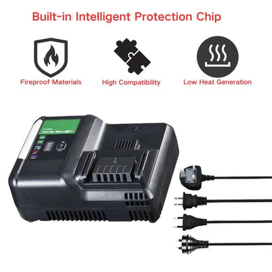 Replacement Fast Charger For Hikoki 14.4V-18V / 4.5A  Electrical Tool Li-ion Battery - Polar Tech Australia