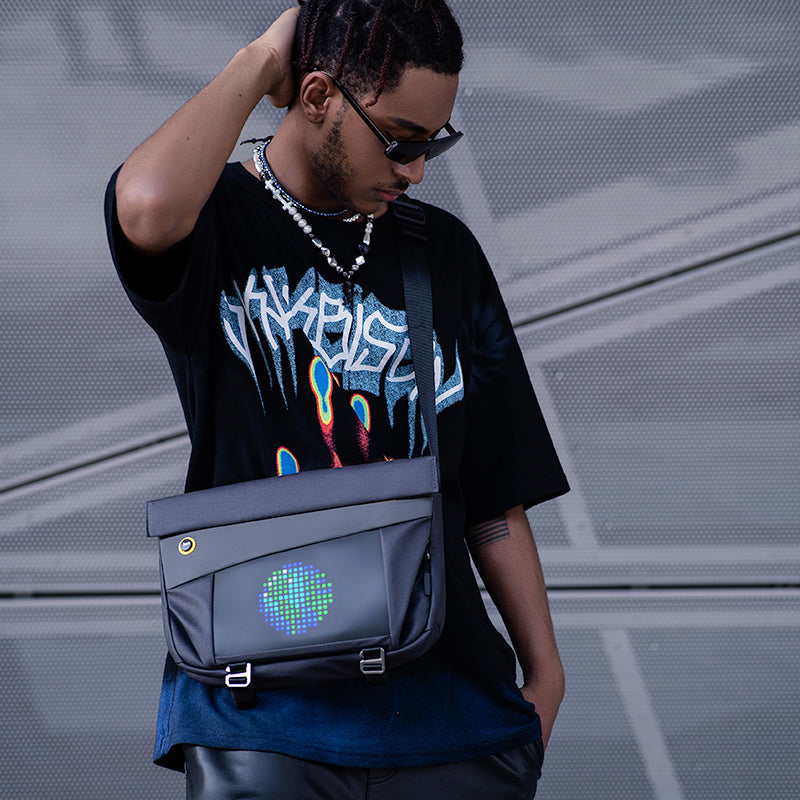 Load image into Gallery viewer, Divoom Sling Bag-V Pixel Art LED Sling Bag Perfect Gift - Polar Tech Australia
