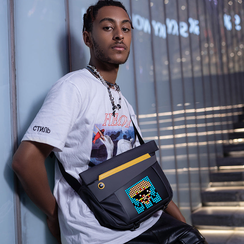 Load image into Gallery viewer, Divoom Sling Bag-V Pixel Art LED Sling Bag Perfect Gift - Polar Tech Australia
