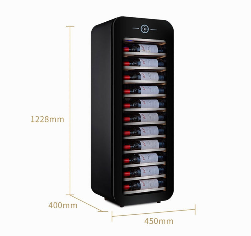 Cargue la imagen en el visor de la galería, [34 Bottle][JC-108A] Vinocave Stainless Steel Freestanding Wine Refrigerator Drink Bar Cooler Fridge - Polar Tech Australia
