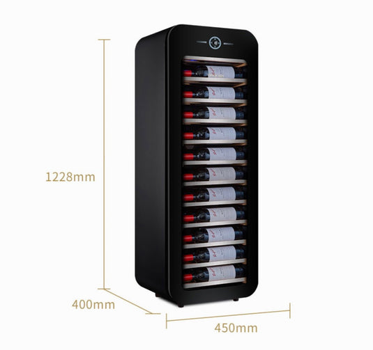 [34 Bottle][JC-108A] Vinocave Stainless Steel Freestanding Wine Refrigerator Drink Bar Cooler Fridge - Polar Tech Australia
