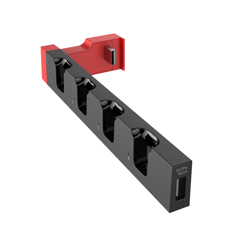 Chargez l&#39;image dans la visionneuse de la galerie, Nintendo Switch USB 2.0 Joy-Con Charger Base with 4 Joy-Con Charging Slots and Indicator Light - Polar Tech Australia
