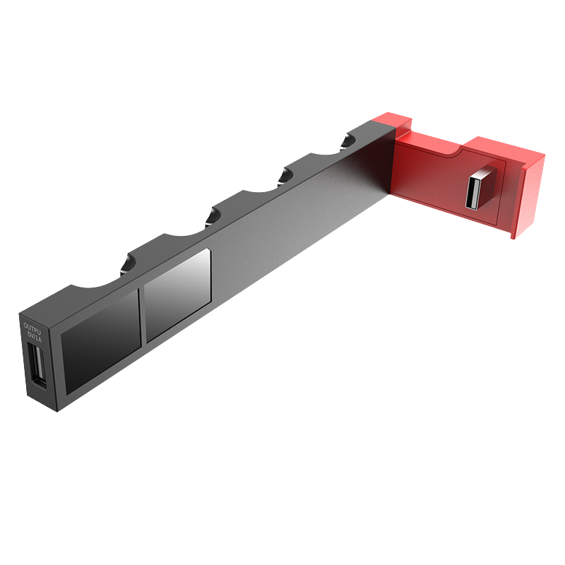 Chargez l&#39;image dans la visionneuse de la galerie, Nintendo Switch USB 2.0 Joy-Con Charger Base with 4 Joy-Con Charging Slots and Indicator Light - Polar Tech Australia
