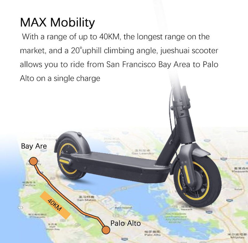 Load image into Gallery viewer, [Model:K10 Max][10 inch Solid Tyre] E-GO Electric Scooter 65KM Long Range With Smart LED Display - Polar Tech Australia
