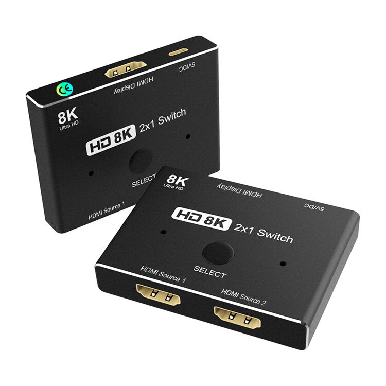 Chargez l&#39;image dans la visionneuse de la galerie, Nintendo Switch PS4 Game Console HDMI 2.1 Ultra HD High Speed 48Gbps Directional Switch 2 in 1 out 8K@60Hz 4K@120Hz Splitter Converter Adapter - Polar Tech Australia
