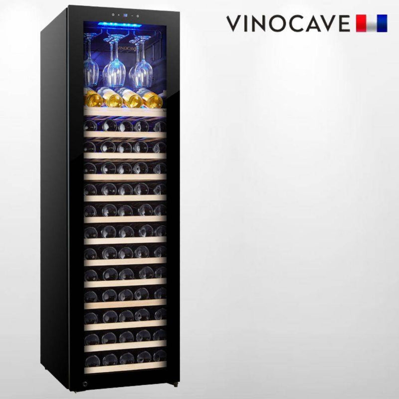 Load image into Gallery viewer, [108 Bottle][CWC-108] Vinocave Stainless Steel Freestanding Wine Refrigerator Cooler Fridge - Polar Tech Australia

