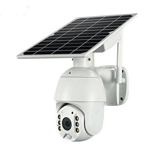 [RSD-Q3-WIFI]][TUYA Smart Home][1080P FHD][WIFI Version] Solar Panel Battery Powered Wireless Wire-Free IP66 Outdoor PTZ Camera - Polar Tech Australia