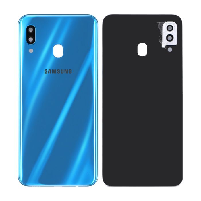 Load image into Gallery viewer, [With Camera Lens] Samsung Galaxy A30 (A305) Back Battery Cover (Built-in Adhesive) - Polar Tech Australia
