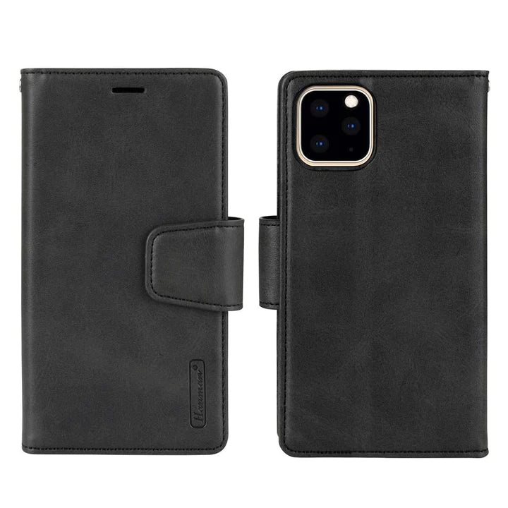 Cargue la imagen en el visor de la galería, [2 in 1 Magnetic Detachable] Apple iPhone 13/Mini/Pro/Max Hanman Flip Wallet Leather Case - Polar Tech Australia
