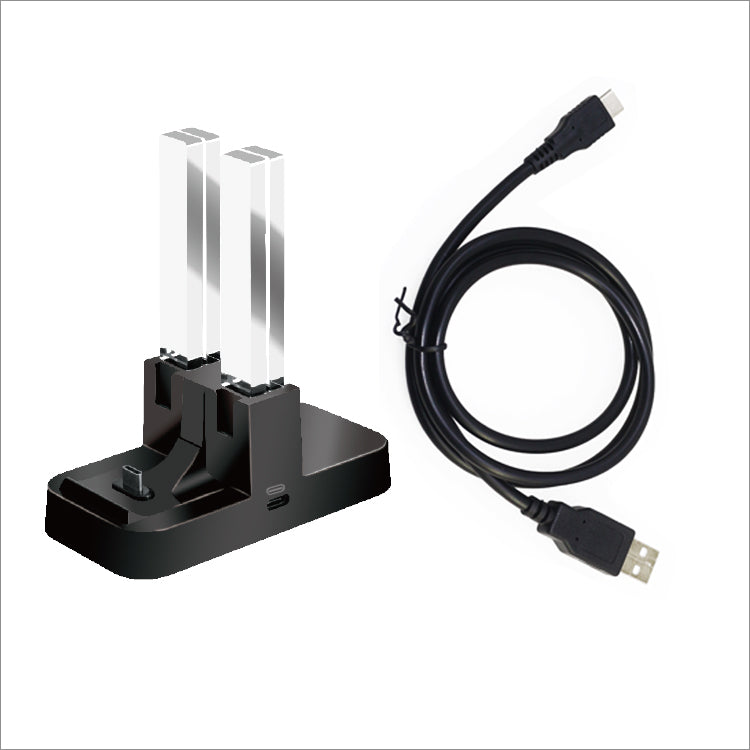 Cargue la imagen en el visor de la galería, Nintendo Switch Joy-con Pro Colorful LED Charging Station Holder with Cable - Polar Tech Australia
