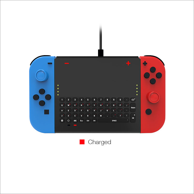 Load image into Gallery viewer, N-Swicth Joy-con Controller 2.4G Wireless Rechargeable Handheld Game Keyboard Mini Wired Keyboard - Game Gear Hub
