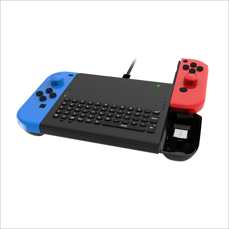 Load image into Gallery viewer, N-Swicth Joy-con Controller 2.4G Wireless Rechargeable Handheld Game Keyboard Mini Wired Keyboard - Game Gear Hub
