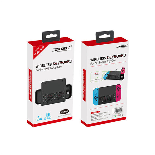 N-Swicth Joy-con Controller 2.4G Wireless Rechargeable Handheld Game Keyboard Mini Wired Keyboard - Game Gear Hub