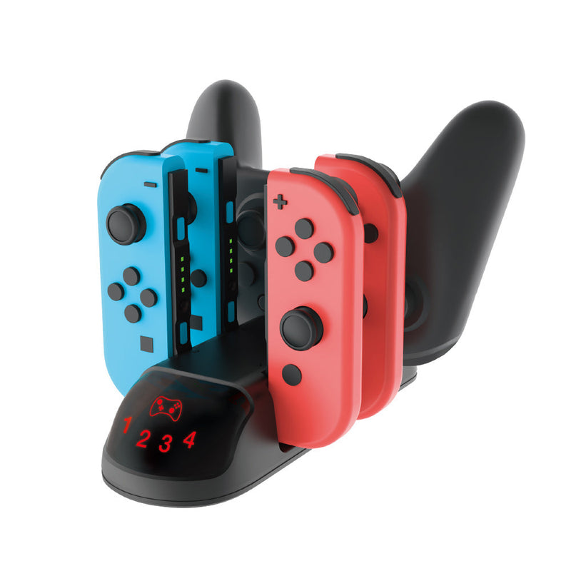 Cargue la imagen en el visor de la galería, Nintendo Switch Joy-con/Pro Controller 5 in 1 Smart Charging Stand - Polar Tech Australia

