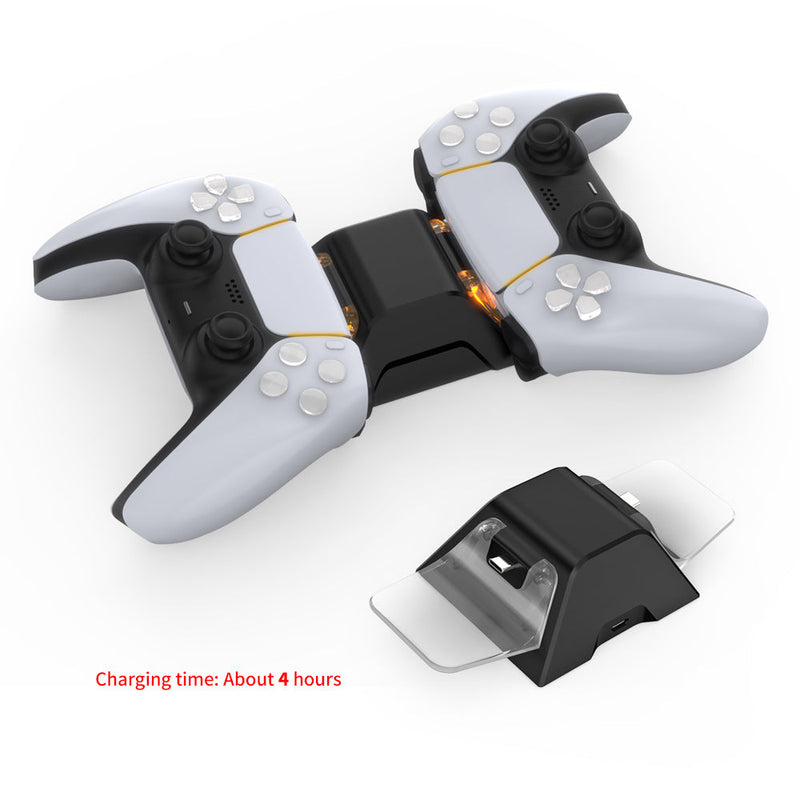 Cargue la imagen en el visor de la galería, PS5 Controller Type-C USB Dual Charging Dock Station with USB Cable - Game Gear Hub
