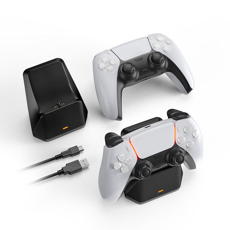 Chargez l&#39;image dans la visionneuse de la galerie, PS5 Gamepad Charger Dock Gaming Controller Charging Station - Polar Tech Australia
