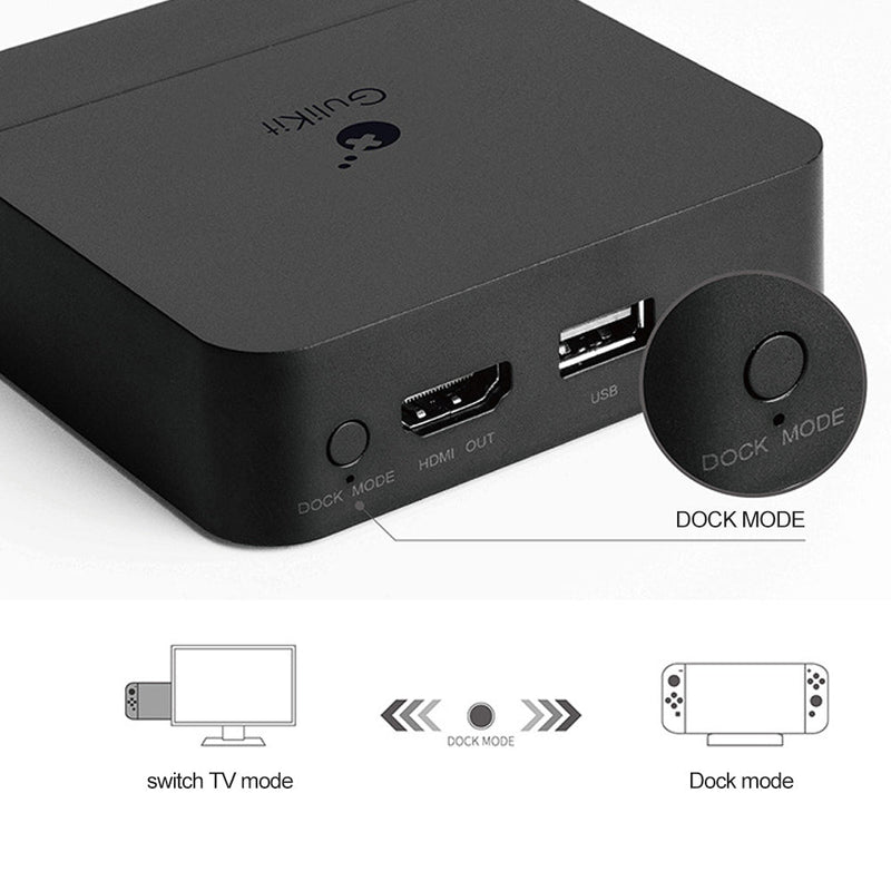 Chargez l&#39;image dans la visionneuse de la galerie, Nintendo Switch Game Console 1080P 4K HD Converter Adapter USB-C to USB-A Docking Station - Polar Tech Australia
