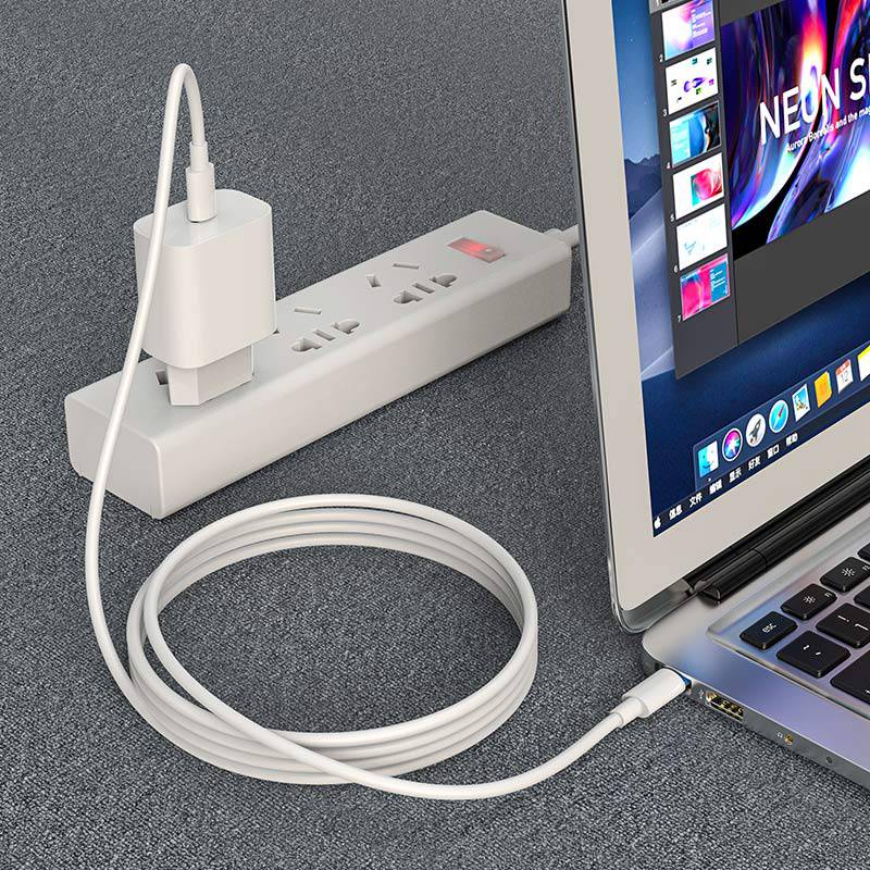 Cargue la imagen en el visor de la galería, [1M/2M][X51][100W Super Fast] HOCO Type-C to Type-C High-Power Phone Tablet Laptop Charging Data Sync Cable - Polar Tech Australia
