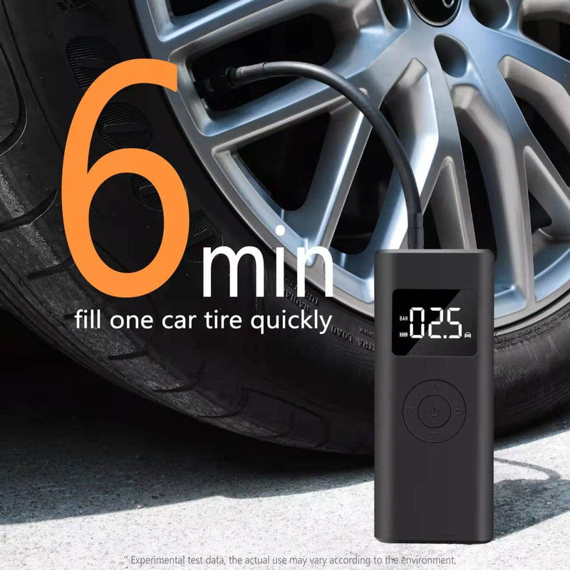 Load image into Gallery viewer, 2 in 1 Wireless Electric Portable Mini Smart Air Pump Air Compressor Inflator &amp; Power Bank - Polar Tech Australia
