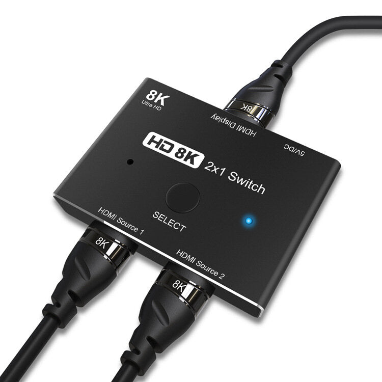 Chargez l&#39;image dans la visionneuse de la galerie, Nintendo Switch PS4 Game Console HDMI 2.1 Ultra HD High Speed 48Gbps Directional Switch 2 in 1 out 8K@60Hz 4K@120Hz Splitter Converter Adapter - Polar Tech Australia
