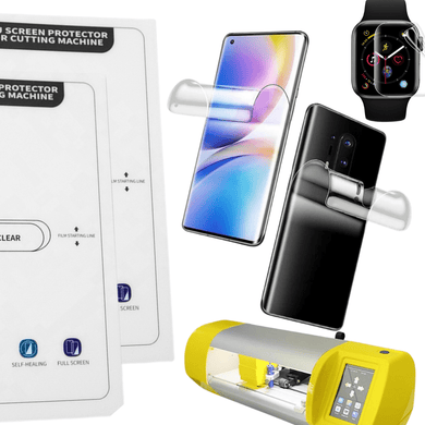 (25 Pieces) Universal Mobile Phone / Watch Hydrogel Soft TPU Protector For Cutting Machine - Polar Tech Australia