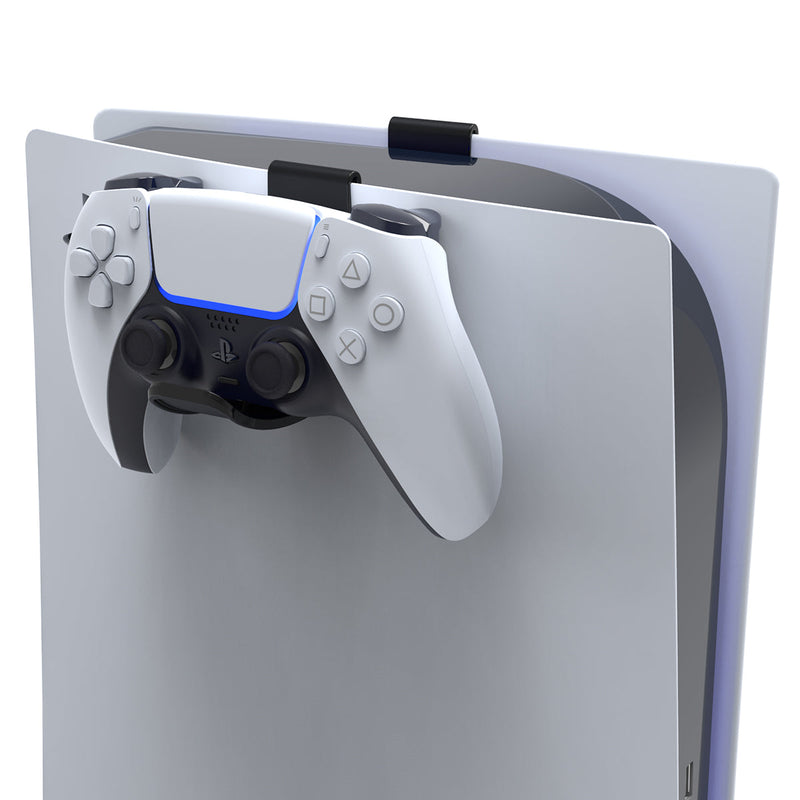 Chargez l&#39;image dans la visionneuse de la galerie, Sony Playstation PS5 P5 - Game Controller &amp; Headset Headphone Holder Combo Hook - Polar Tech Australia

