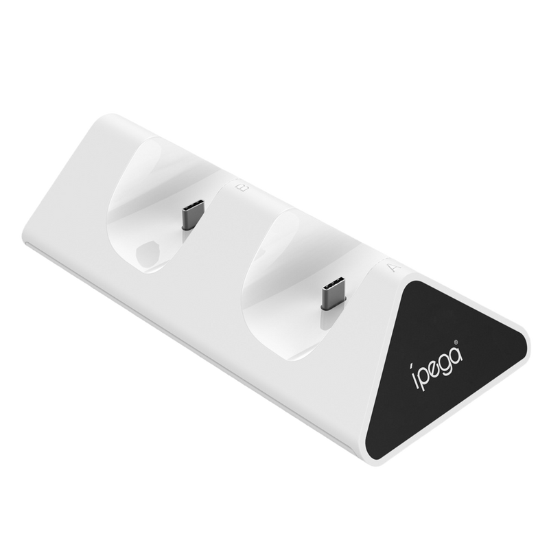 Load image into Gallery viewer, PlayStation 5/PS5 - DualSense Game Controller Type-C Dual Fast Charging Dock Station Stand with LED Indicator - Polar Tech Australia
