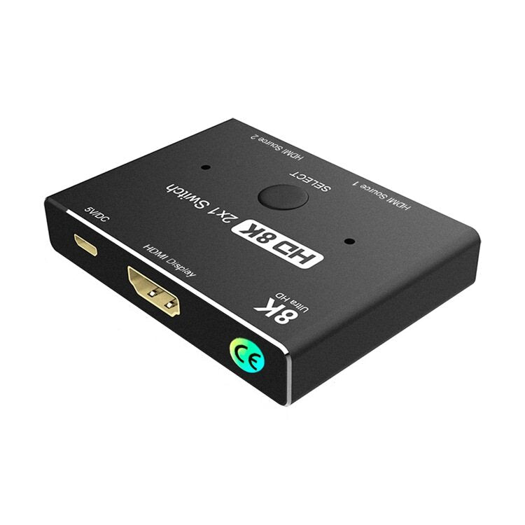 Chargez l&#39;image dans la visionneuse de la galerie, Nintendo Switch PS4 Game Console HDMI 2.1 Ultra HD High Speed 48Gbps Directional Switch 2 in 1 out 8K@60Hz 4K@120Hz Splitter Converter Adapter - Polar Tech Australia
