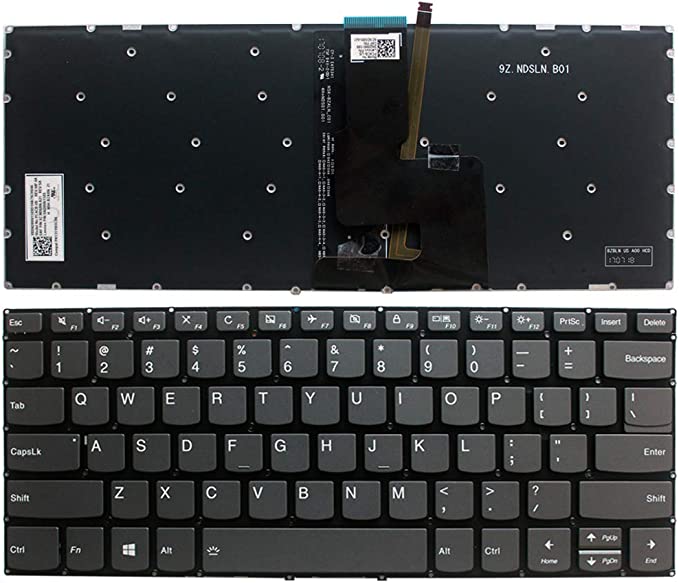 Load image into Gallery viewer, Lenovo ideaPad 320-14ikb / Flex 5-1470 Laptop Replacement Keyboard Flex US Layout With Backlit - Polar Tech Australia
