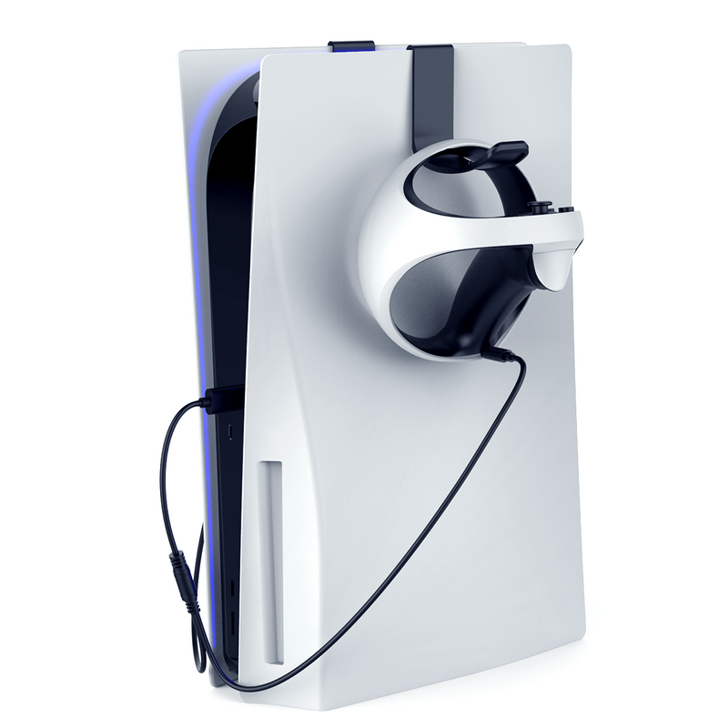 Cargue la imagen en el visor de la galería, PlayStation PS VR 2 - 3 in 1 Essential Kit Charging Cable &amp; Pair of Controller Holder Package - Polar Tech Australia
