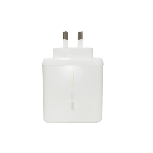 [80W] [With Cable] Genuine OPPO/Realme SuperVOOC Wall Charger Adapter Power Supply Unit - Polar Tech Australia