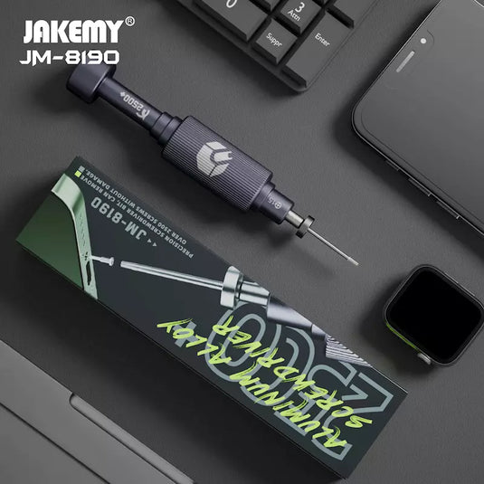 [JM-8190] Jakemy Mortar Mini Short Mobile Phone & Tablet Repair Precision Screwdriver - Polar Tech Australia