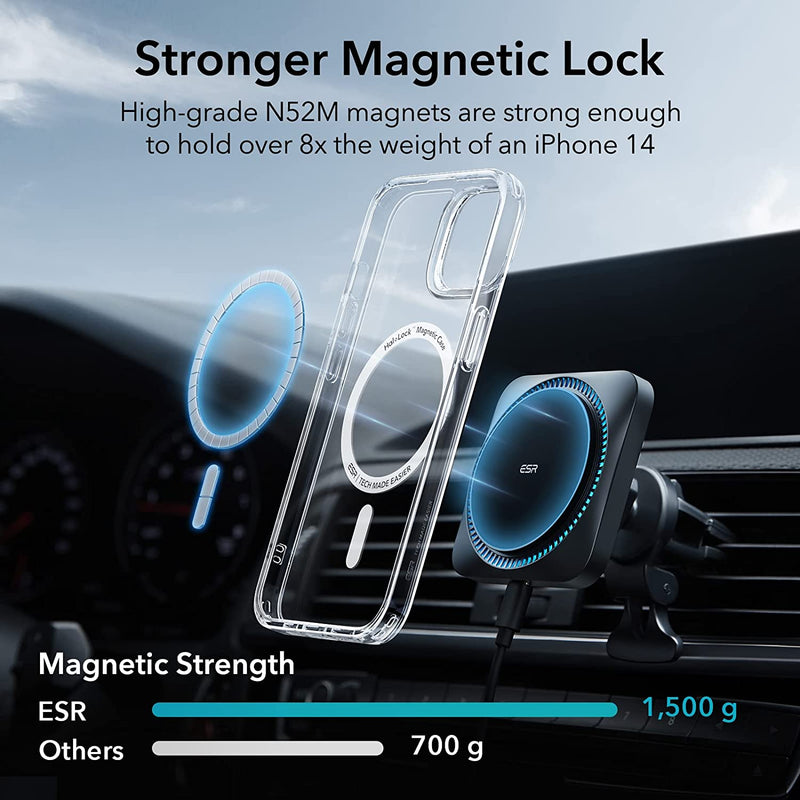Load image into Gallery viewer, [MagSafe Compatible] Apple iPhone 11/11 Pro/11 Pro Max Magnetic Transparent Clear Case Cover - Polar Tech Australia

