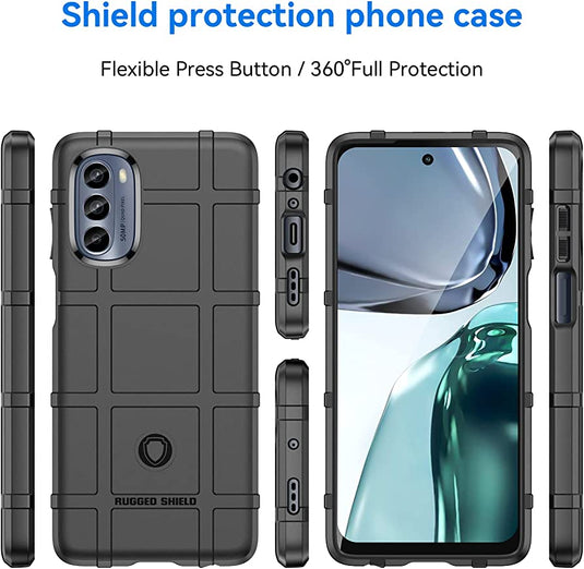 Motorola G62 5G Military Rugged Shield Heavy Duty Drop Proof Case - Polar Tech Australia