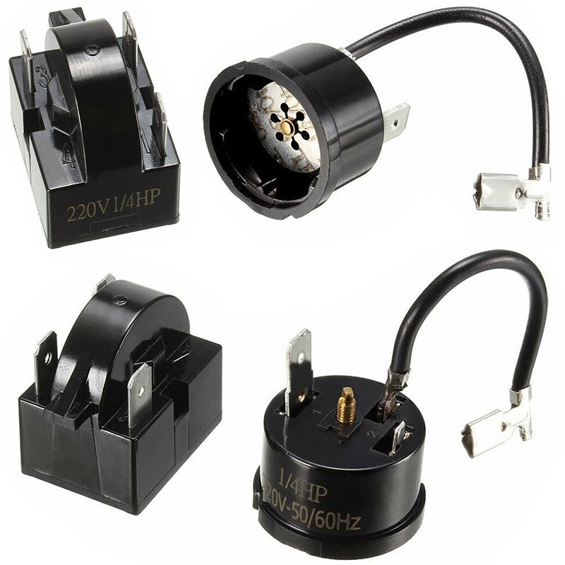 Cargue la imagen en el visor de la galería, Refrigerator Freezer Fridge Starter Relay Compressor Overload Protector - Polar Tech Australia
