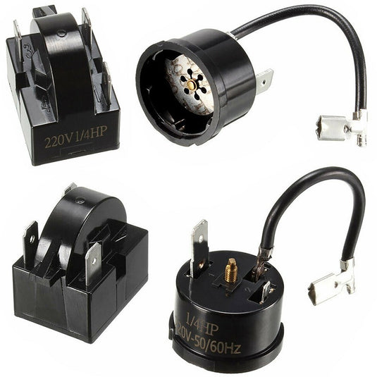 Refrigerator Freezer Fridge Starter Relay Compressor Overload Protector - Polar Tech Australia