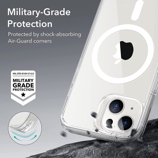 [MagSafe Compatible] Apple iPhone 14/14 Plus/14 Pro/Max Transparent Clear Case Cover - Polar Tech Australia