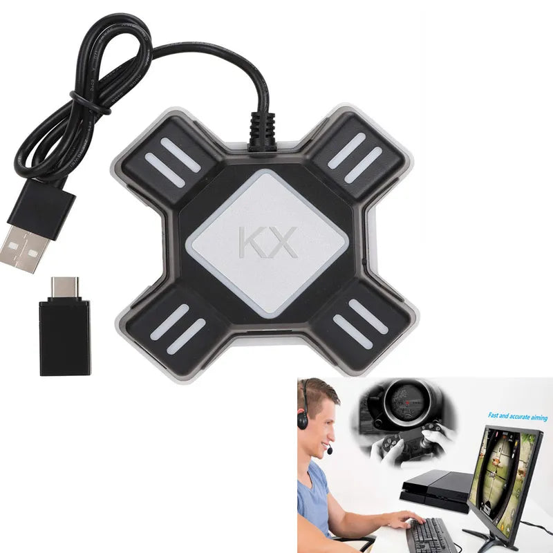 Load image into Gallery viewer, Switch Xbox One PS4 PS3 KX Keyboard and Mouse Adapter Controller Converter - Game Gear Hub
